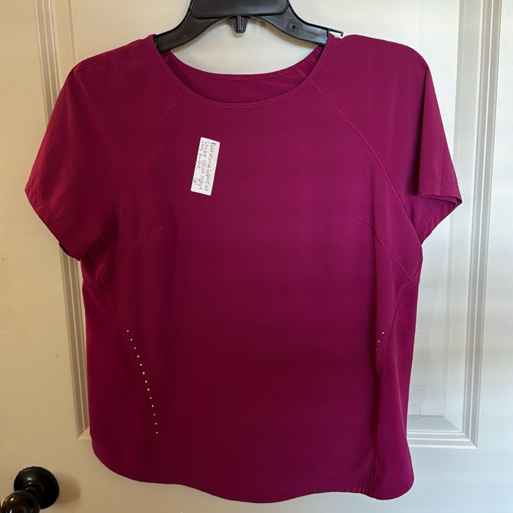 Magenta workout top